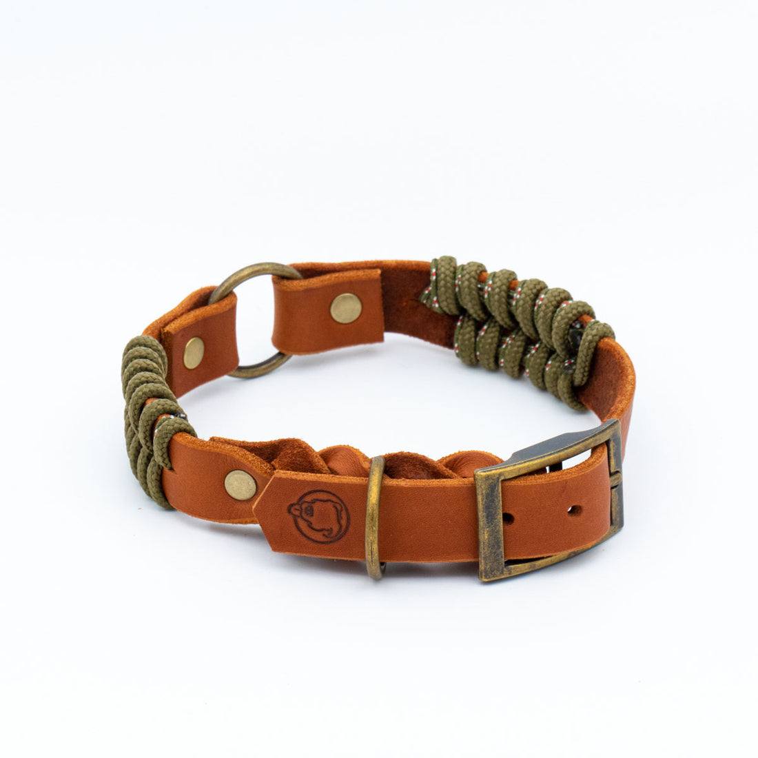 Leather collar - Meadow