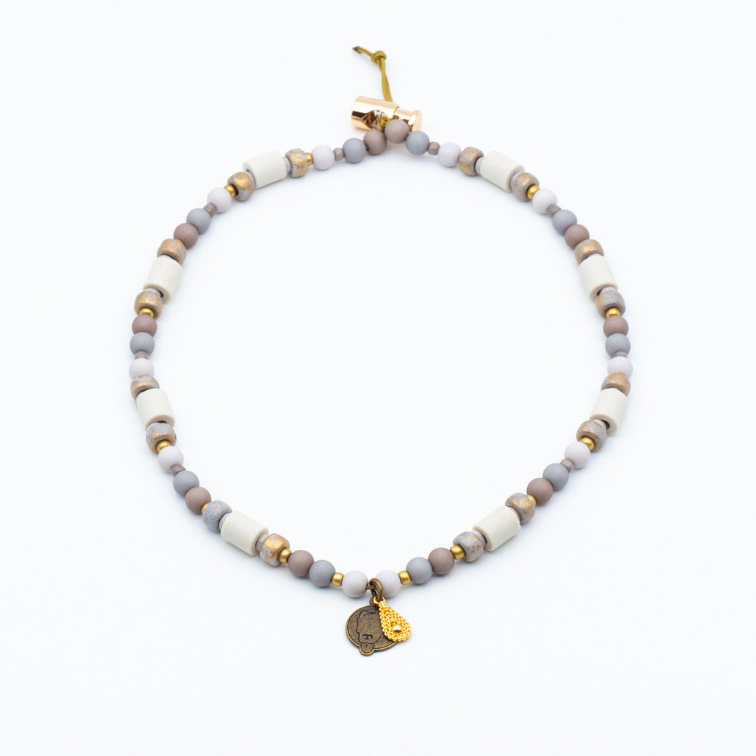 Dog necklace EM ceramic - Moon