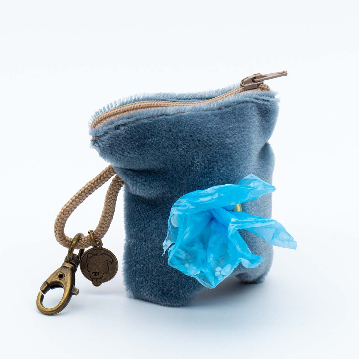 Poop bag dispenser - blue